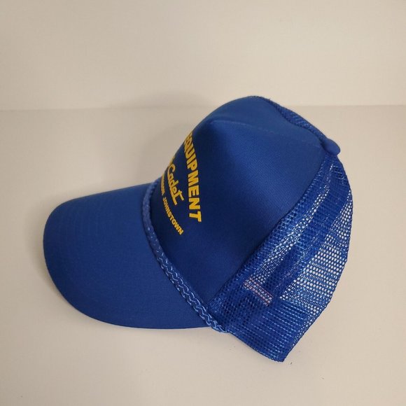 NWOT Hines Equipment Cub Cadet Blue Rope Adjustable Men’s Snapback Hat Cap New - Picture 6 of 9
